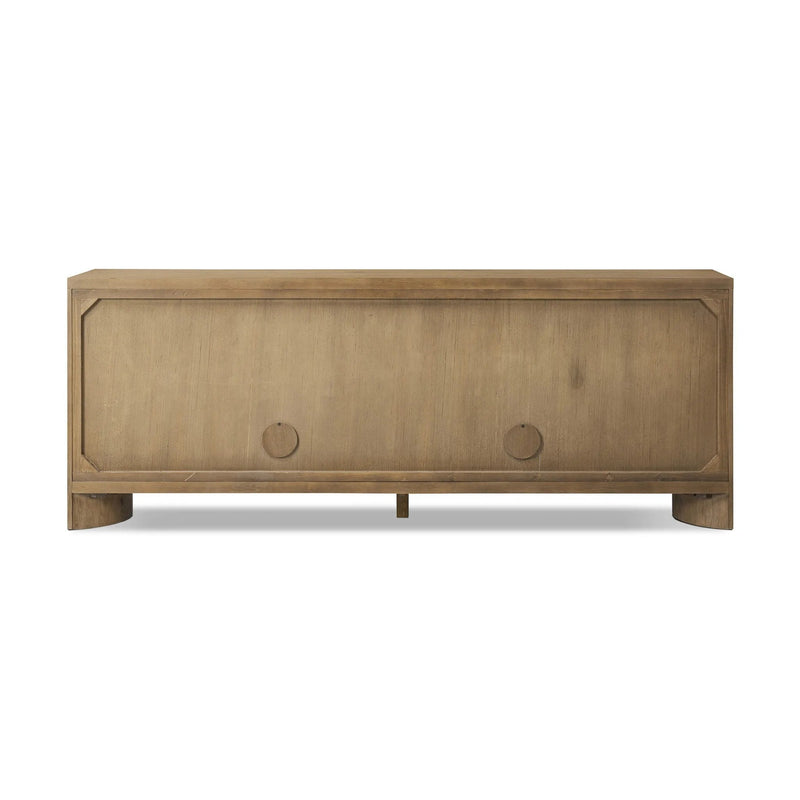 Cristopher Rubbed Light Oak Veneer Sideboard | shipping 5/30/2025