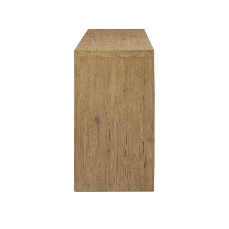 Cristopher Rubbed Light Oak Veneer Sideboard | shipping 5/30/2025
