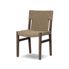 Cromwell Dark Textured Woven Outdoor Dining Chair | shipping 8/25/2025