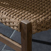 Cromwell Dark Textured Woven Outdoor Dining Chair | shipping 8/25/2025