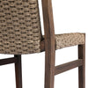 Cromwell Dark Textured Woven Outdoor Dining Chair | shipping 8/25/2025