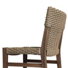 Cromwell Dark Textured Woven Outdoor Dining Chair | shipping 8/25/2025