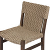 Cromwell Dark Textured Woven Outdoor Dining Chair | shipping 8/25/2025
