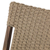 Cromwell Dark Textured Woven Outdoor Dining Chair | shipping 8/25/2025