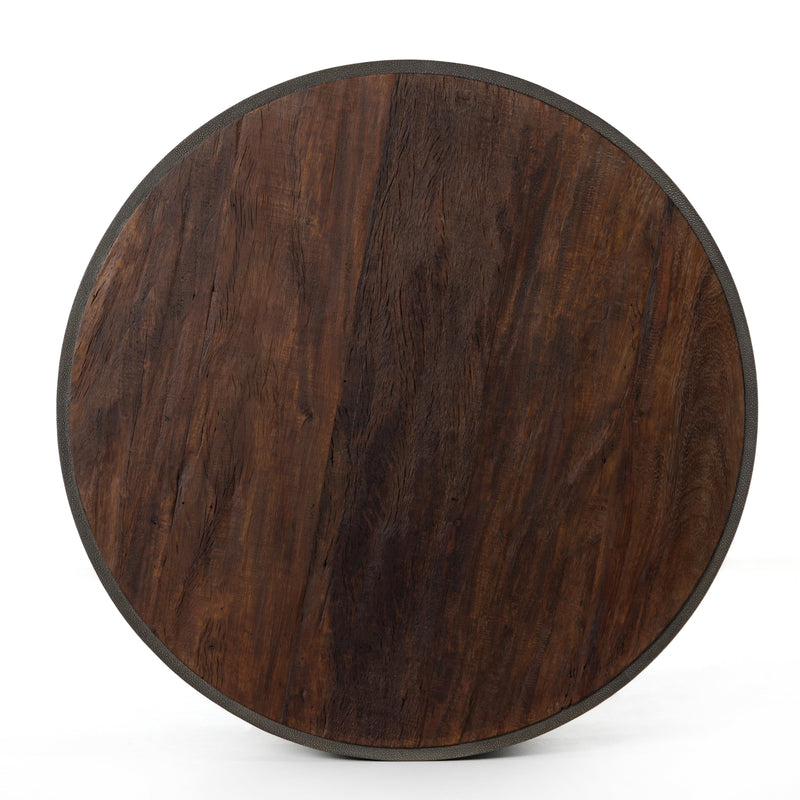 Crosby Charcoal Round Coffee Table | ready to ship!