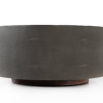 Crosby Charcoal Round Coffee Table | ready to ship!