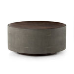 Crosby Charcoal Round Coffee Table | ready to ship!