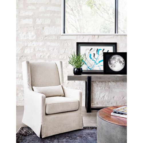 Crosby Charcoal Round Coffee Table | ready to ship!