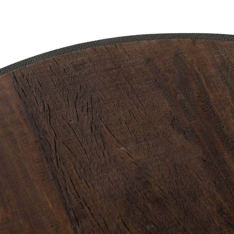Crosby Charcoal Round Coffee Table | ready to ship!