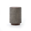 Crosby Charcoal Shagreen Side Table | ready to ship!
