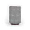 Crosby Charcoal Shagreen Side Table | ready to ship!