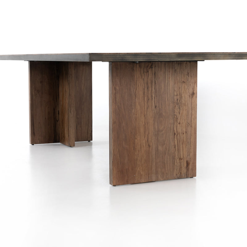 Cross Spalted Alder Dining Table | ready to ship!