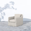 Dade Outdoor Swivel Chair - Stone Grey | shipping 5/27/2025