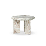 Dakota Creamy Taupe Marble Solid Nesting Coffee Table