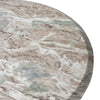 Dakota Creamy Taupe Marble Solid Nesting Coffee Table
