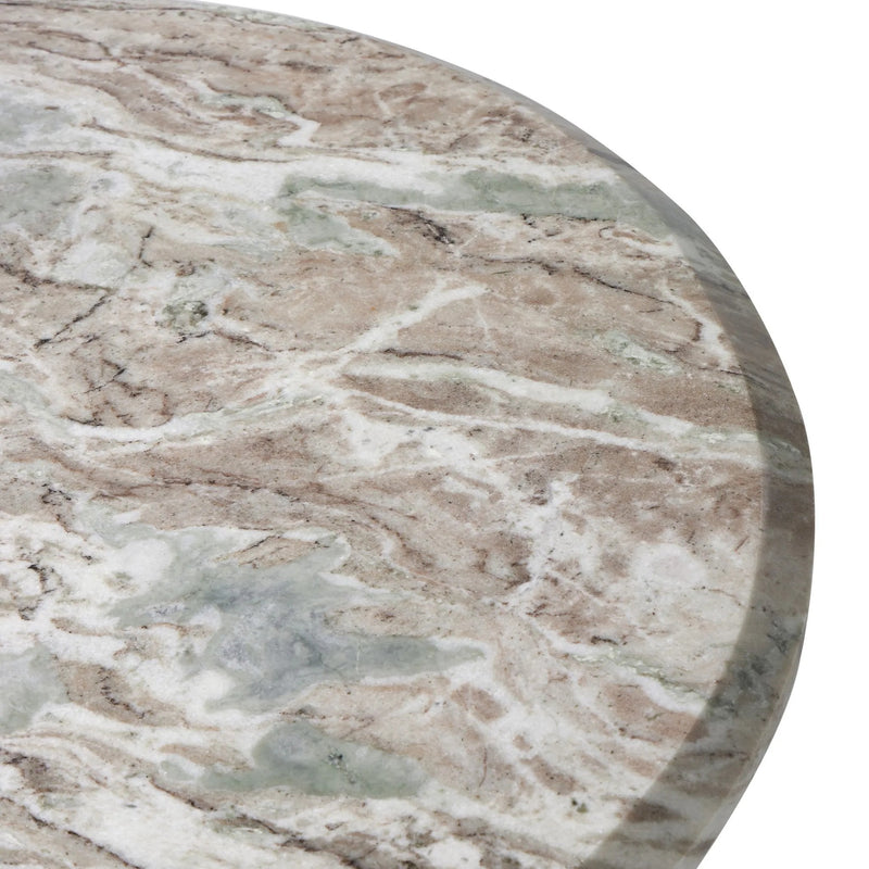 Dakota Creamy Taupe Marble Solid Nesting Coffee Table