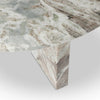 Dakota Creamy Taupe Marble Solid Nesting Coffee Table