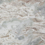 Dakota Creamy Taupe Marble Solid Nesting Coffee Table