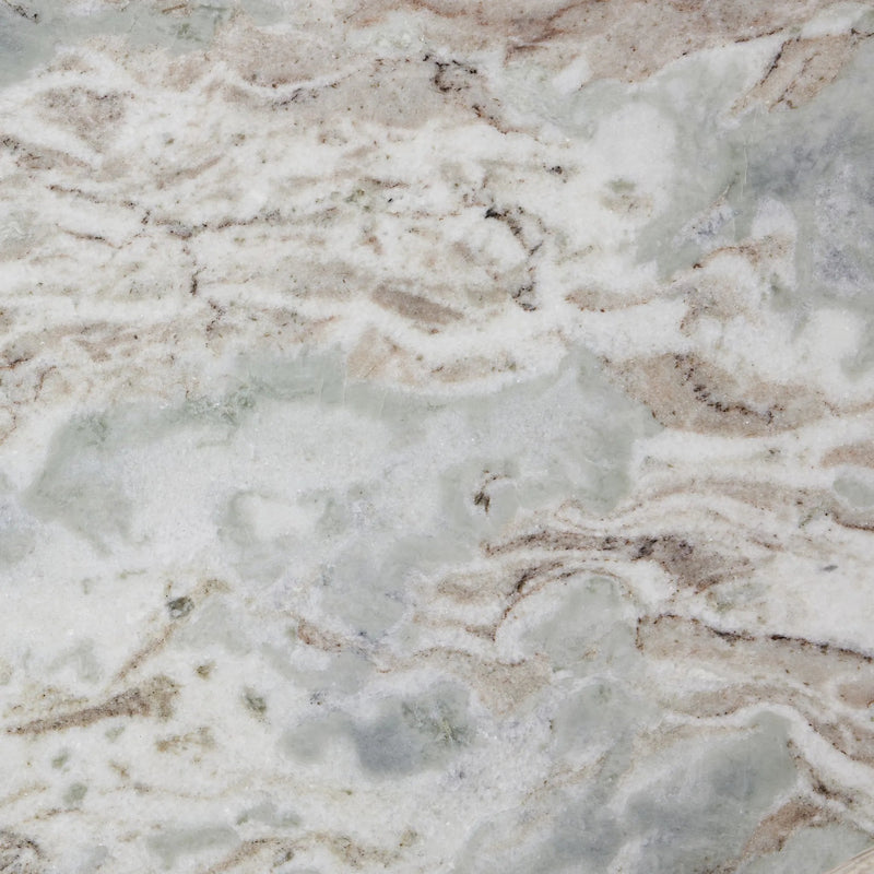 Dakota Creamy Taupe Marble Solid Nesting Coffee Table