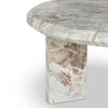 Dakota Creamy Taupe Marble Solid Nesting Coffee Table