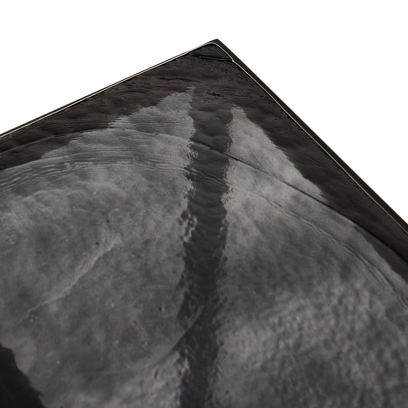Dexter Smoked Black Cast Glass Nesting Tables | ready to ship!