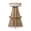 Damon Harbor Sand Swivel Bar + Counter Stool