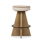 Damon Harbor Sand Swivel Bar + Counter Stool