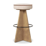 Damon Harbor Sand Swivel Bar + Counter Stool