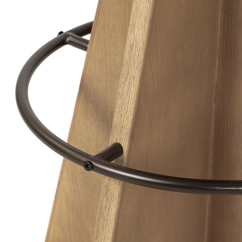 Damon Harbor Sand Swivel Bar + Counter Stool