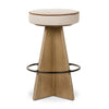 Damon Harbor Sand Swivel Bar + Counter Stool