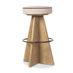 Damon Harbor Sand Swivel Bar + Counter Stool