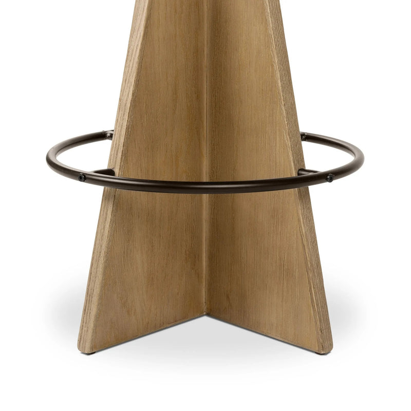 Damon Harbor Sand Swivel Bar + Counter Stool