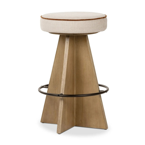 Damon Harbor Sand Swivel Bar + Counter Stool
