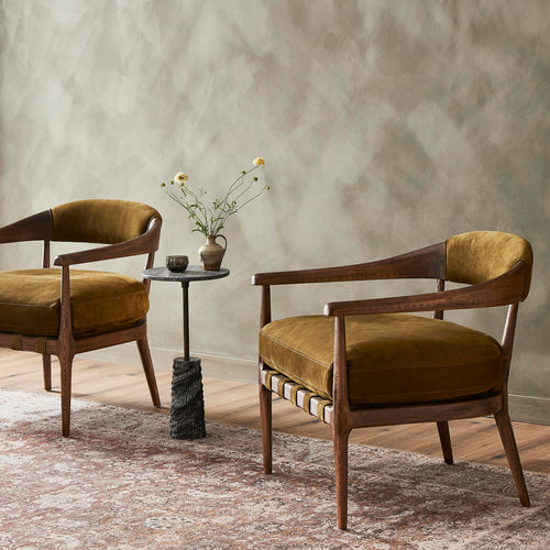 Dane Cottswald Moss Nubuck Chair | ready to ship!