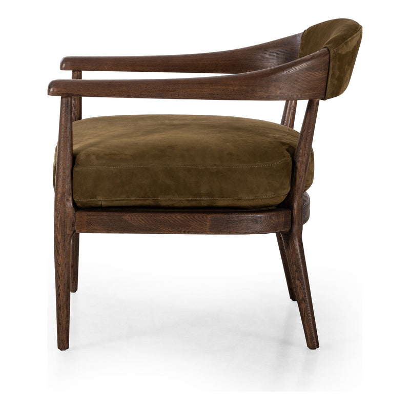 Dane Cottswald Moss Nubuck Chair | ready to ship!