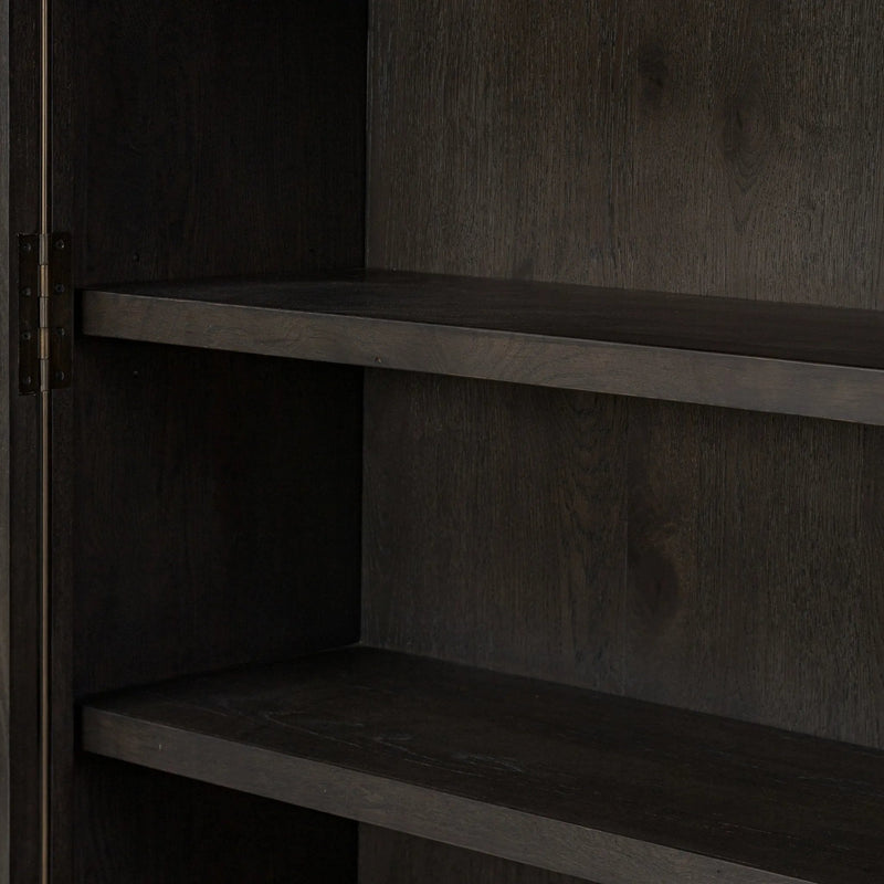 Dawes Smoked Black Oak Cabinet | ready to ship!