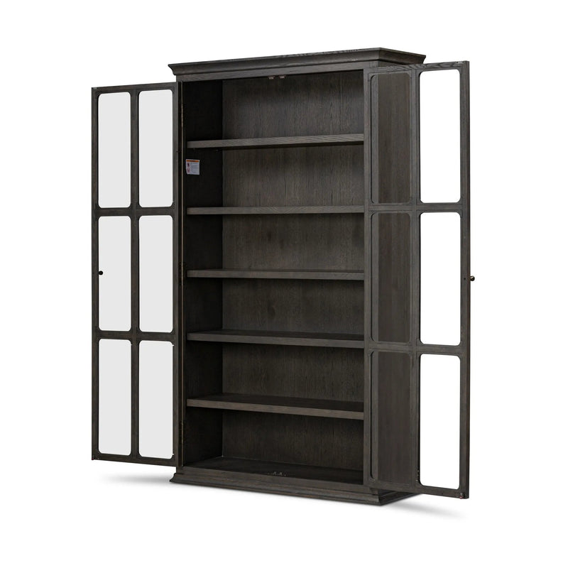 Dawes Smoked Black Oak Cabinet | ready to ship!