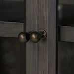 Dawes Smoked Black Oak Cabinet | ready to ship!