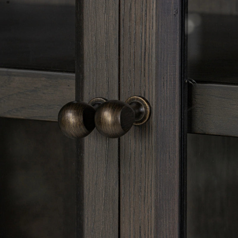 Dawes Smoked Black Oak Cabinet | ready to ship!