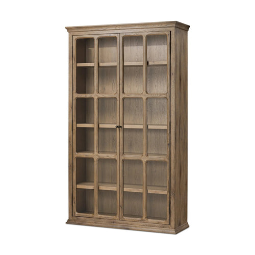 Dawes Weathered Oak Cabinet | shipping 09/18/2025
