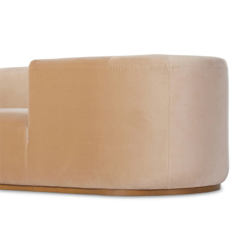 Deandra Surrey Camel Tete A Tete Chaise | shipping 07/01/2025