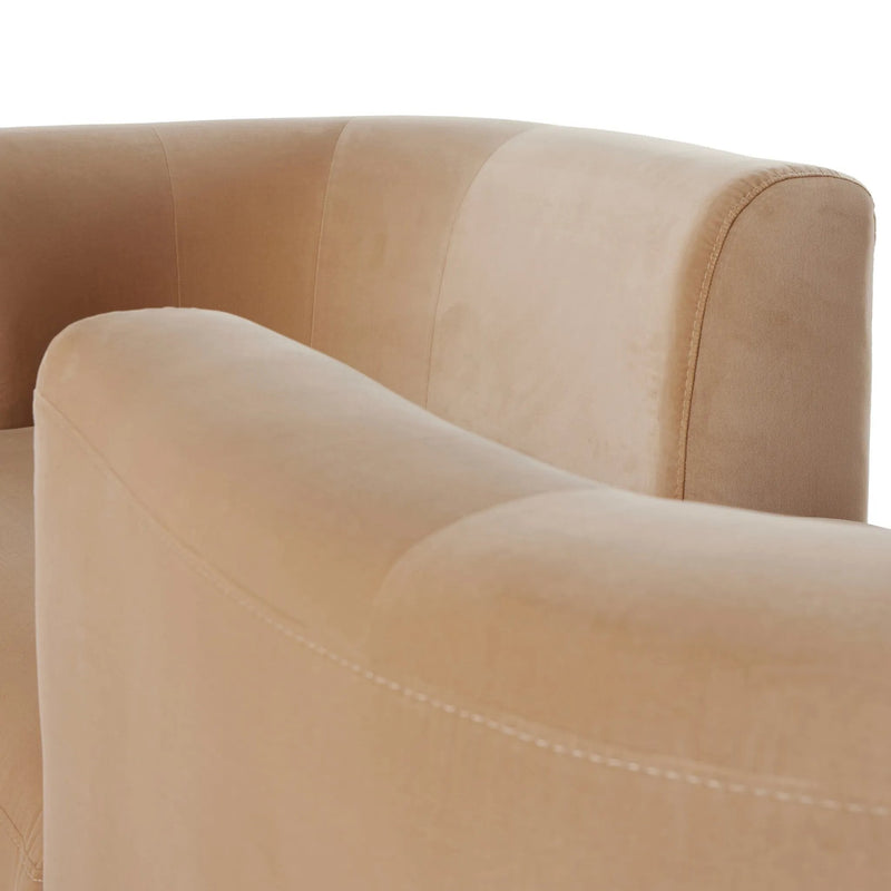 Deandra Surrey Camel Tete A Tete Chaise | shipping 07/01/2025