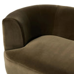 Deandra Surrey Olive Tete A Tete Chaise | ready to ship!