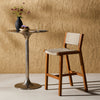 Delano Natural Teak-Bar Outdoor Stool | ready to ship!