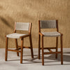 Delano Natural Teak-Bar Outdoor Stool | ready to ship!