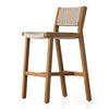 Delano Natural Teak-Bar Outdoor Stool | ready to ship!