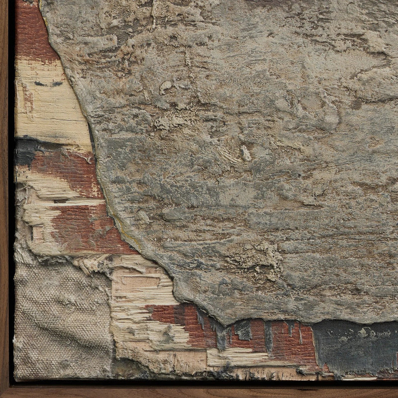 Deposition Rustic Walnut Floater by Paul Meyer