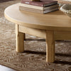Derek Bleached Oak Veneer Coffee Table | shipping 12/25/2025
