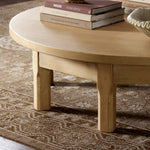 Derek Bleached Oak Veneer Coffee Table | shipping 12/25/2025