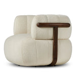 Doss Terra Brown Oak Accent Swivel Chair | shipping 6/19/2025